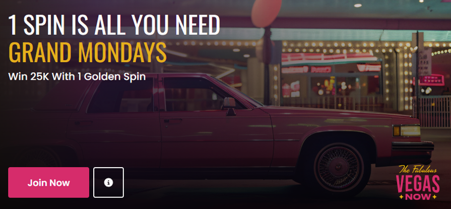 vegas now casino bonus